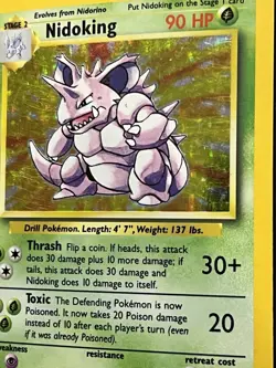 1999 Pokemon Base Set Unlimited Holo Lot Alakazam Ninetales Nidoking Wigglytuff - Image 2
