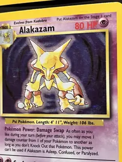 1999 Pokemon Base Set Unlimited Holo Lot Alakazam Ninetales Nidoking Wigglytuff - Image 4