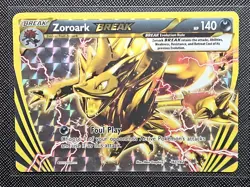 Pokemon TCG Zoroark Break 92/162 BREAKthrough XY -NM - Image 1