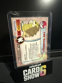 Holo Topps Pokemon 28 Sandslash Black Label NM - Image 2