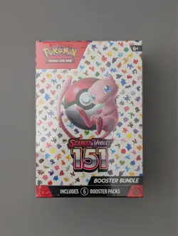 1x Pokemon TCG 151 Scarlet and Violet Booster Bundle Trading Cards Set - 6 Packs 820650853210 - Image 1