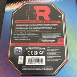 Team Rocket Tin Pokemon Destined Rivals TCG Sealed mew - Image 2