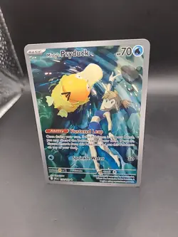 Pokemon TCG Misty's Psyduck Destined Rivals 193/182 Illustration Rare Card - Image 3