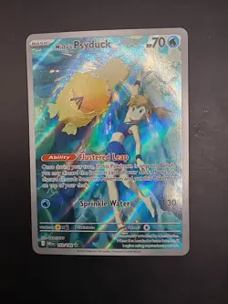 Pokemon TCG Misty's Psyduck Destined Rivals 193/182 Illustration Rare Card - Image 4