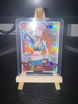 One Piece TCG (GTA) Nami ST01-007 Treasure Rare Alternate Art - Image 2