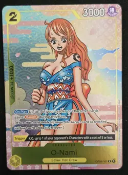 O-Nami (Event Pack Vol. 5) OP06-101 One Piece Promotion Cards Foil - Image 1