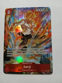 Sanji Parallel ST21-003 Starter Deck EX: Gear 5 English One Piece Alt Full Art - Image 1