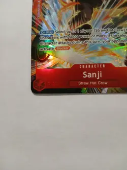 Sanji Parallel ST21-003 Starter Deck EX: Gear 5 English One Piece Alt Full Art - Image 4