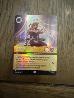 Disney Lorcana - Aurora - Holding Court (Epic) 206/204 Fabled Holo - Image 1