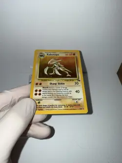 Pokemon Kabutops Fossil Holo Rare Unlimited 9/62 English 1999 60 HP WOTC Card - Image 3