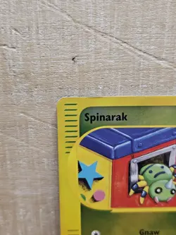 Spinarak 62/147 Aquapolis Reverse Holo Pokemon Card TCG - Image 3