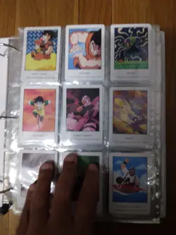 Dragon Ball Vintage And Modern Trading Card Lot Over 300 Cards Plus Binder - Image 2