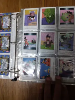 Dragon Ball Vintage And Modern Trading Card Lot Over 300 Cards Plus Binder - Image 3