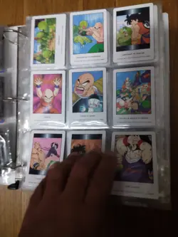 Dragon Ball Vintage And Modern Trading Card Lot Over 300 Cards Plus Binder - Image 4