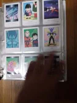 Dragon Ball Vintage And Modern Trading Card Lot Over 300 Cards Plus Binder - Image 5