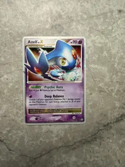 Azelf Mesprit Uxie LV.X Pokemon Cards - Lake Trio Lot - TCG - Image 3