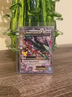 Pokemon M Rayquaza EX Celebrations NM Classic Collection Holo Ultra Card 76/108 - Image 1