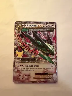 Pokemon M Rayquaza EX Celebrations NM Classic Collection Holo Ultra Card 76/108 - Image 2