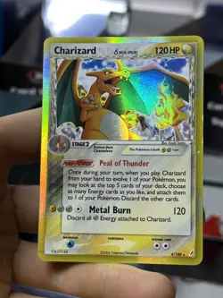 Charizard 4/100 Delta Species EX Crystal Guardians 2006 Holo Rare Pokemon Card - Image 3