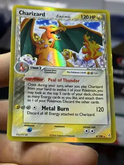 Charizard 4/100 Delta Species EX Crystal Guardians 2006 Holo Rare Pokemon Card - Image 5