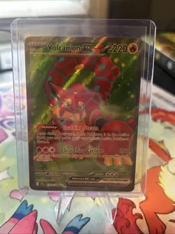 Volcanion EX Holo Ultra Rare Pokemon TCG Card 171/159 Sv09: Journey Together - Image 1