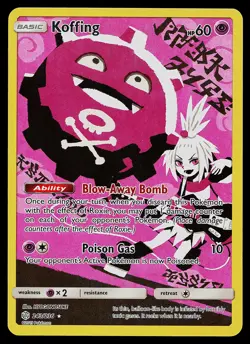 Pokemon Card - Koffing Cosmic Eclipse 243/236 Secret Rare - Image 1