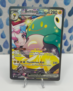 Brand New 2025 Pokemon Journey Together Lono's Bellibolt SIR card #183/159. - Image 1