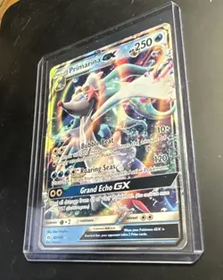 Primarina GX 42/149 - Pokemon TCG Sun & Moon Base Set Ultra Rare Card HP - Image 2