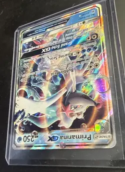 Primarina GX 42/149 - Pokemon TCG Sun & Moon Base Set Ultra Rare Card HP - Image 4