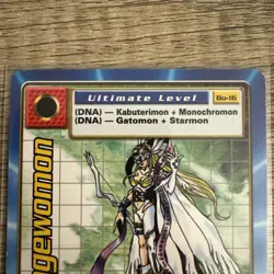 Angewomon BO-16 Digimon Card 2000 Bandai Series 1 Unlimited NM Digi-Battle - Image 2
