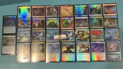 All FOIL RARES showcase Lot of 30 AS PICTURE MTG collection Bulk Pack - Image 3