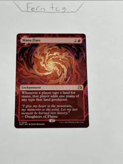 Magic the Gathering Mana Flare Rare NM Wilds of Eldraine Ships Same Day - Image 1