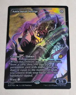 Magic: The Gathering - Edge of Eternities - Anticausal Vestige Showcase Foil NM - Image 1