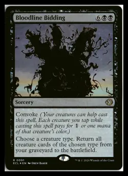 MTG #R0091 Bloodline Bidding ECL - Image 1