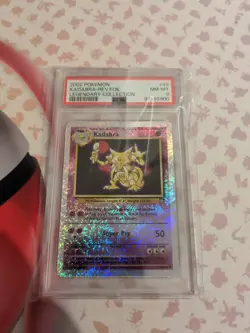 PSA 8 - Pokemon KADABRA 49/110 Reverse Holo - LEGENDARY COLLECTION - Fireworks - Image 1