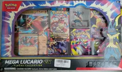 Mega Lucario EX- Figure Collection Box Factory Sealed Pokemon - Image 1