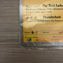 Pikachu At The Museum Natural History Museum Jumbo Pokemon Promo Card - Image 2