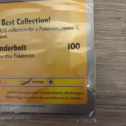 Pikachu At The Museum Natural History Museum Jumbo Pokemon Promo Card - Image 3