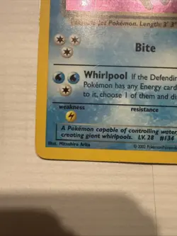 Dark Vaporeon 9/110 Legendary Collection Holo HP Pokemon TCG WOTC 2002 English - Image 4