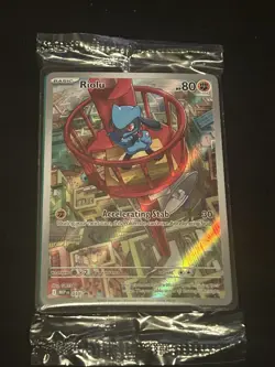 Pokemon TCG Riolu Illustration Rare Mega Evolutions Promo - SEALED - Image 1