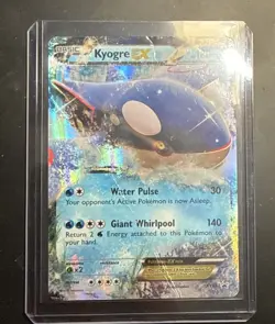 Kyogre Ex XY41 HP/DMG - Black Star Promo Ultra Rare Holo Pokemon TCG - Image 1