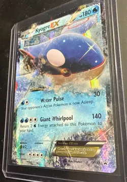 Kyogre Ex XY41 HP/DMG - Black Star Promo Ultra Rare Holo Pokemon TCG - Image 2