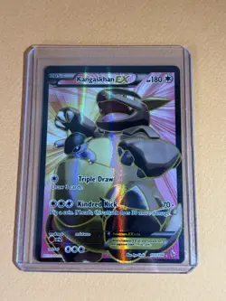 Pokemon TCG Kangaskhan EX Flashfire Full Art Holo Ultra Rare (Near Mint) - Image 1