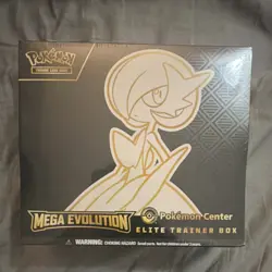 Pokemon Mega Evolution Elite Trainer Box Pokemon Center Gardevoir Alakazam 2025 - Image 1