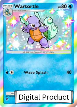 Pokemon TCG Pocket - Wartortle Shiny⭐ - English - Image 1