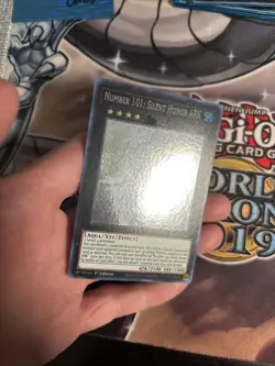 (MC) Yugioh Number 101: Silent Honor ARK LED9-EN000 Ghost Rare 1st Ed VLP - Image 5