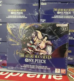 One Piece TCG OP-14 The Azure Sea’s Seven Booster Box English - NEW & SEALED - Image 1