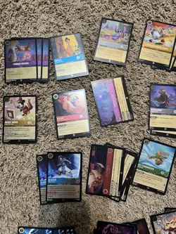 Lot Of 154 Disney Lorcana Promo League Foil Cards Super Rare Uncommon NM - Image 2