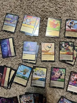 Lot Of 154 Disney Lorcana Promo League Foil Cards Super Rare Uncommon NM - Image 3