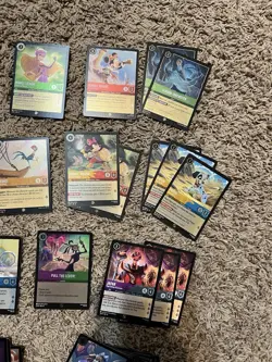 Lot Of 154 Disney Lorcana Promo League Foil Cards Super Rare Uncommon NM - Image 4